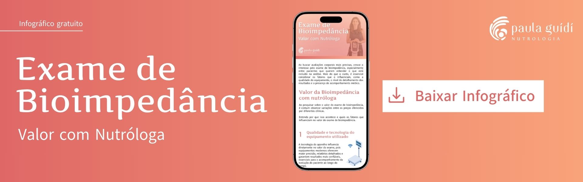 banner exame de bioimpedancia valor